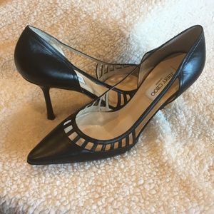 Jimmy Choo black heel - like new